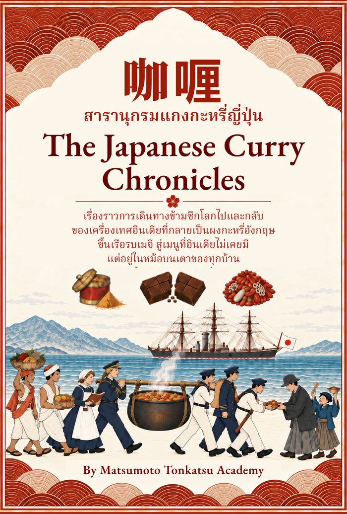 ปกหนังสือสารานุกรมแกงกะหรี่ญี่ปุ่น