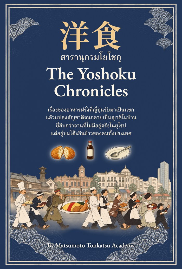 ปกหนังสือสารานุกรมโยโชกุ The Yoshoku Chronicles